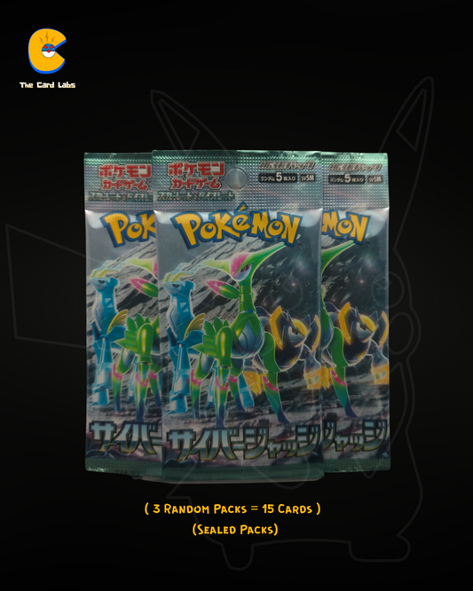 TCG Pokemon Cyber Judge ( 3 Sealed Packs )
