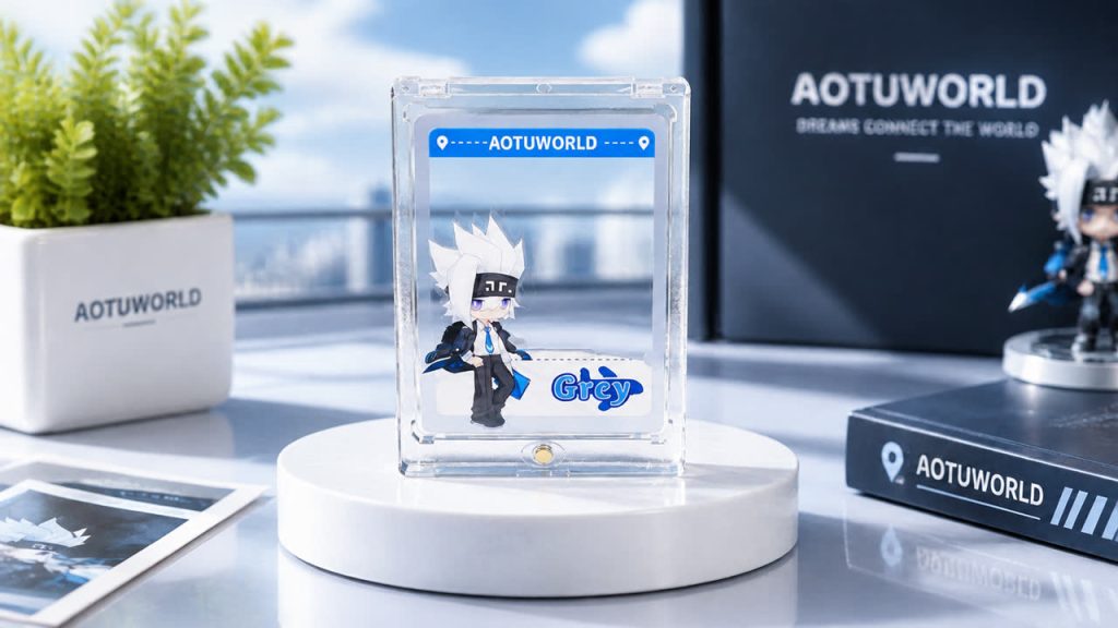 Clear Display Character Card view 1