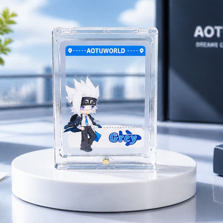 Clear Display Character Card view 1