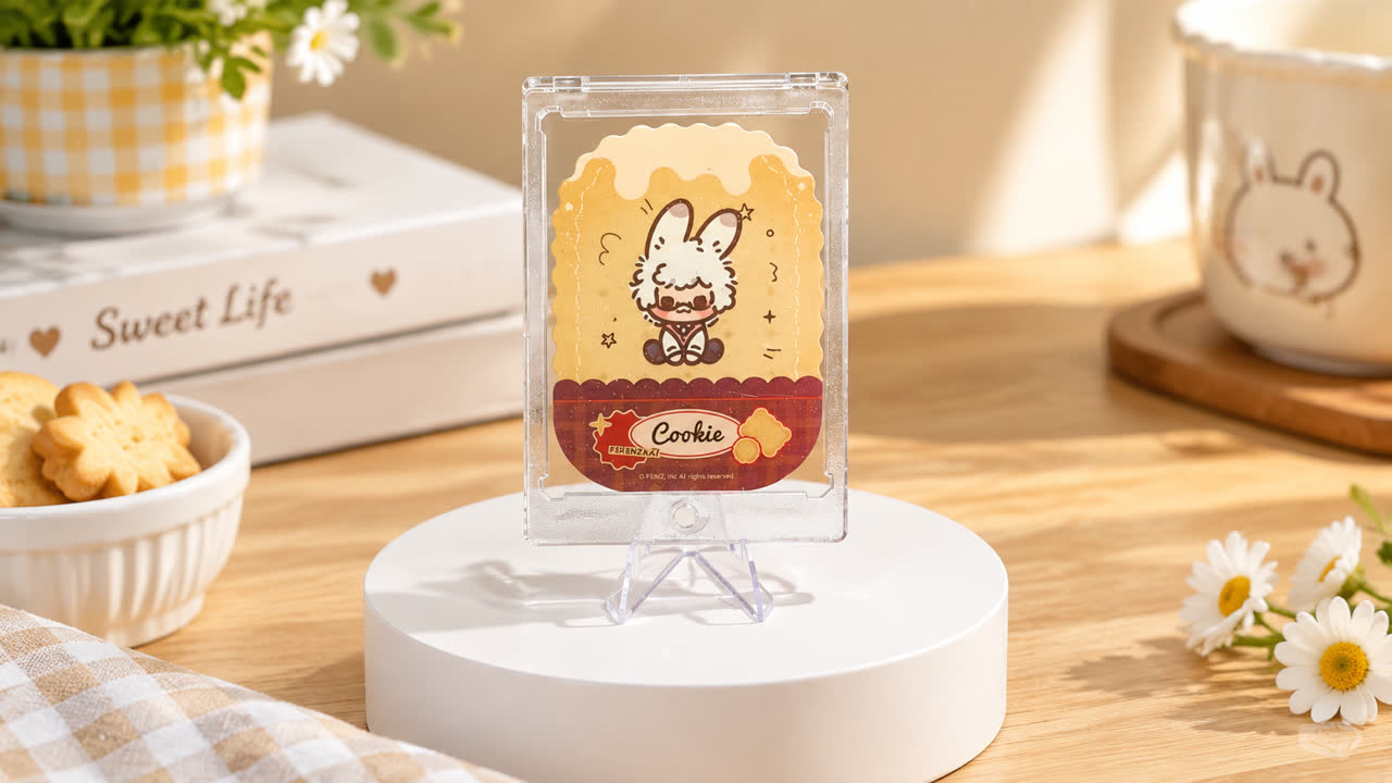 Warm Character Display Card view 1