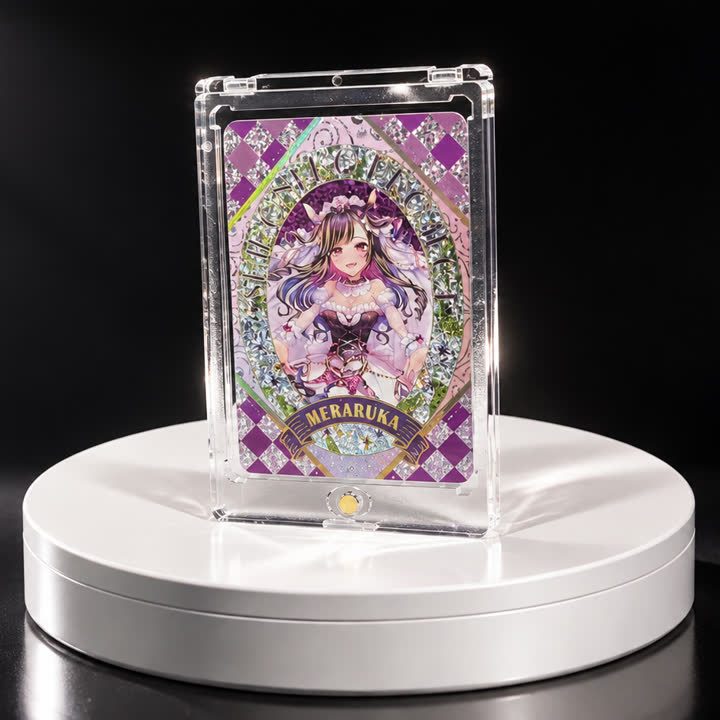 Purple Decorative Character Card view 1